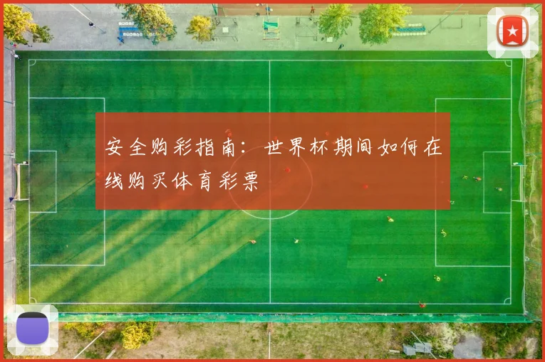 安全购彩指南：世界杯期间如何在线购买体育彩票